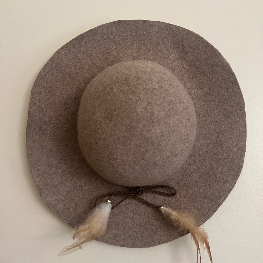 American Eagle Outfitters Tan Felt Hat